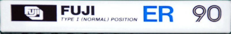 Compact Cassette Fuji ER 90 Type I Normal 1982 North America