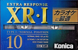 Compact Cassette Konica XR 10 "XR-I" Type I Normal 1990 Japan