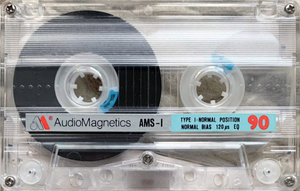 Compact Cassette Audio Magnetics AMS-I 90 Type I Normal Europe
