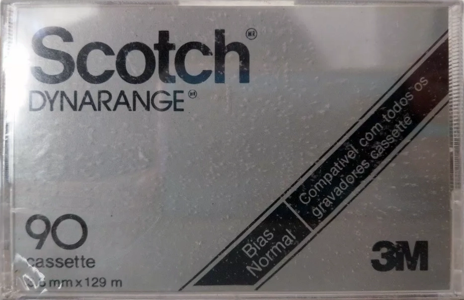 Compact Cassette Scotch Dynarange 90 Type I Normal 1981 Brazil