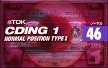 Compact Cassette TDK CDing 1 46 "CD1-46T" Type I Normal 1999 Japan