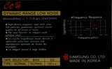 Compact Cassette Samsung CO 46 Type I Normal 1990 Canada