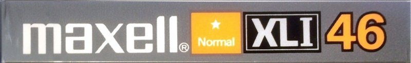 Compact Cassette Maxell XLI 46 Type I Normal 1985 Japan