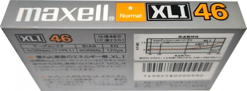 Compact Cassette: Maxell / Hitachi Maxell - XLI 46