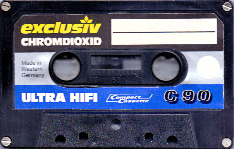 Compact Cassette Exclusiv 90 Type II Chrome 1984 Germany