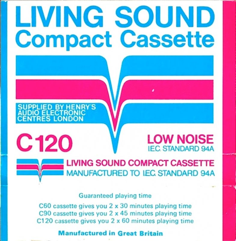 Compact Cassette:  Living Sound -  120