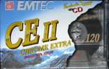 Compact Cassette Emtec CE II Chrome Extra 120 Type II Chrome 2004 Europe