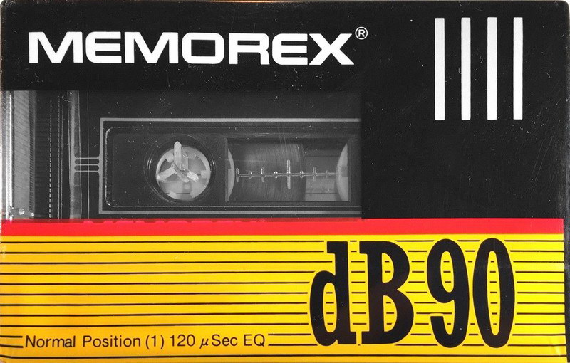 Compact Cassette Memorex dB 90 Type I Normal 1991 Europe