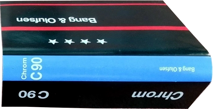 Compact Cassette Bang & Olufsen 90 Type II Chrome 1976 Europe