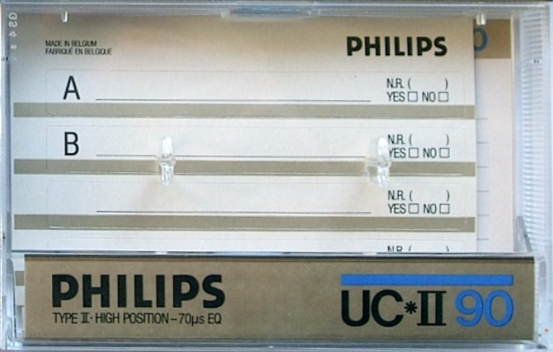 Compact Cassette: Philips  - UC II 90