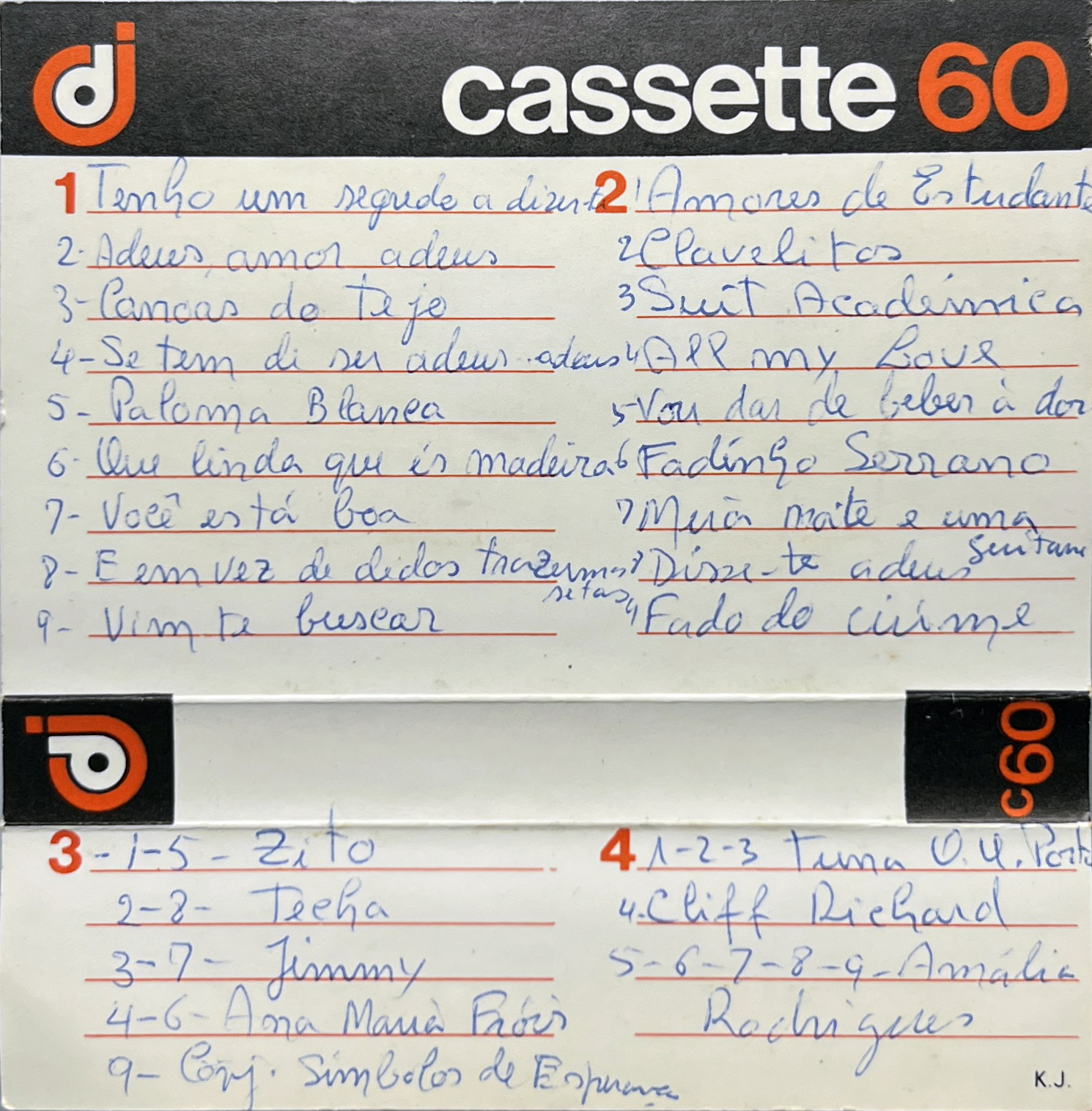 Compact Cassette Disc Jockey 60 Type I Normal Southern Africa