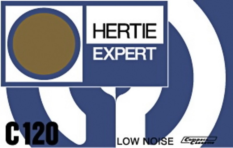 Compact Cassette Hertie Expert 120 Type I Normal 1978 Germany