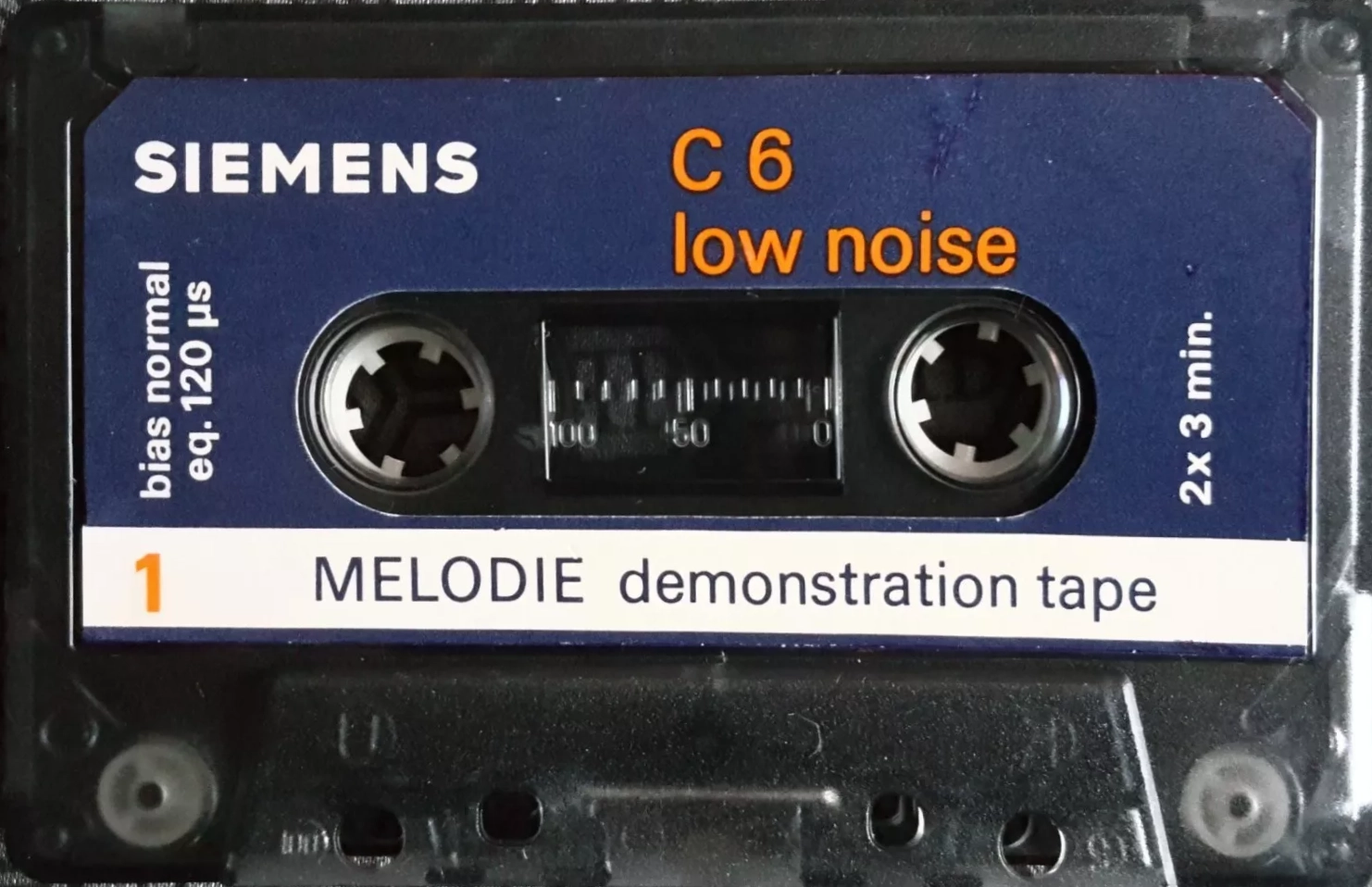 Compact Cassette: Unknown Siemens -  6