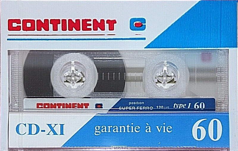 Compact Cassette:  Continent C -  60