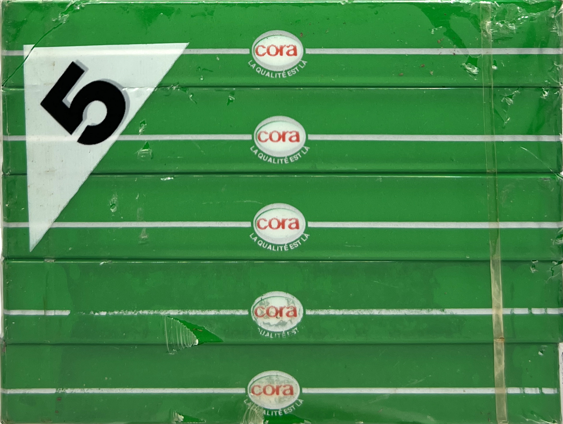 5 pack Cora Fe-I 90 Type I Normal 1993 Belgium
