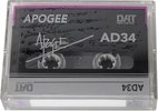 Digital Audio Tape Apogee AD 34 Type IV Metal 1994 USA
