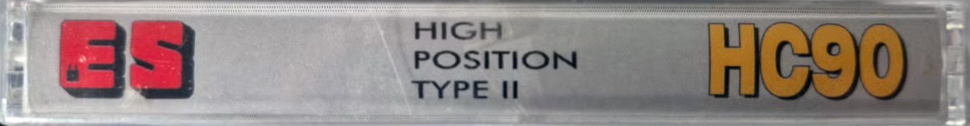 Compact Cassette ES 90 "HC" Type II Chrome Netherlands