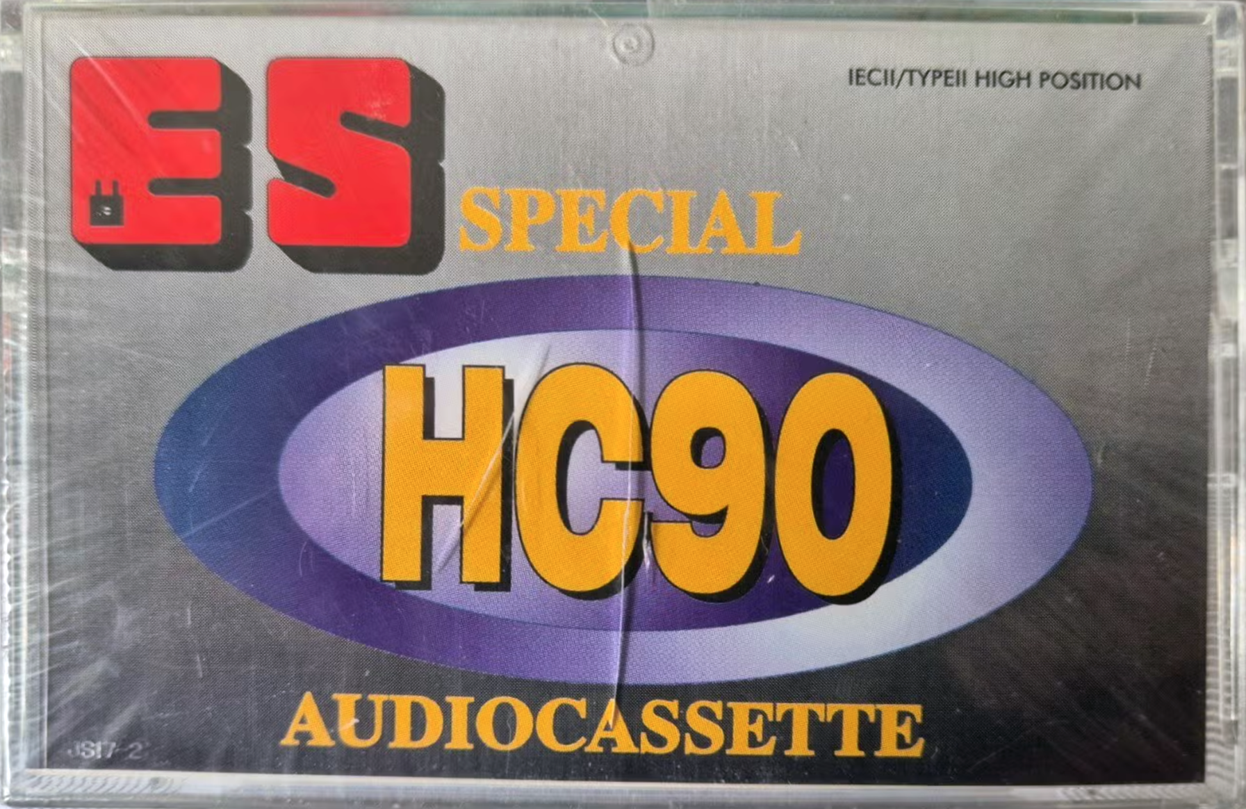 Compact Cassette ES 90 "HC" Type II Chrome Netherlands