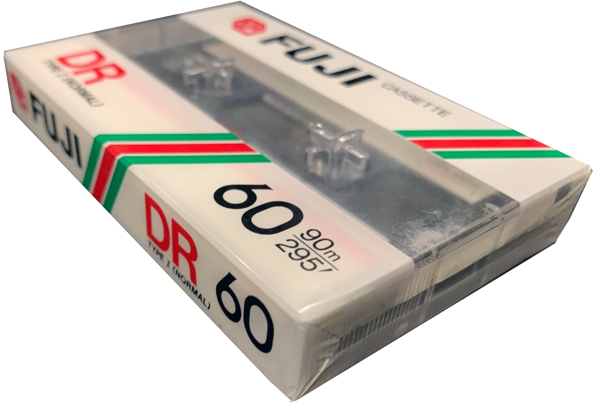 Compact Cassette Fuji DR 60 Type I Normal 1985 Europe