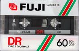 Compact Cassette Fuji DR 60 Type I Normal 1985 Europe