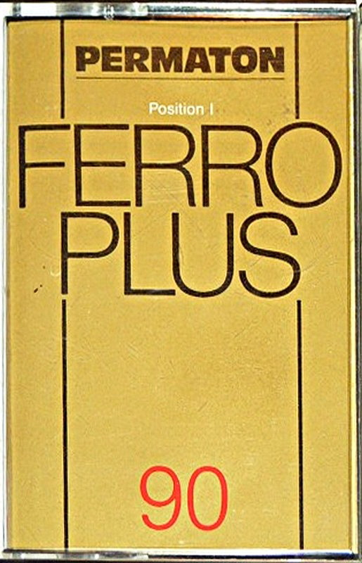 Compact Cassette Permaton Ferro Plus 90 Type I Normal 1977 Europe