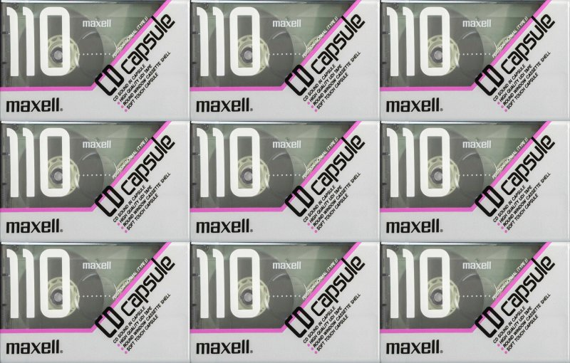 Compact Cassette: Maxell / Hitachi Maxell - CD Capsule 110