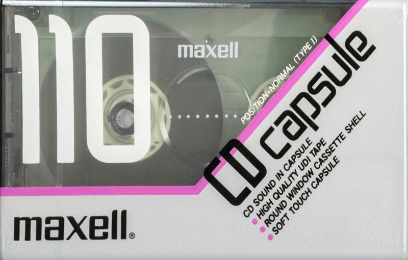 Compact Cassette: Maxell / Hitachi Maxell - CD Capsule 110