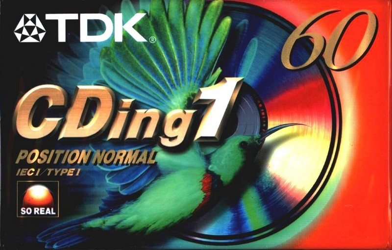 Compact Cassette: TDK  - CDing 1 60