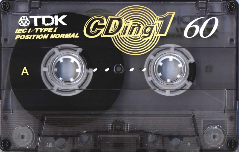 Compact Cassette: TDK  - CDing 1 60