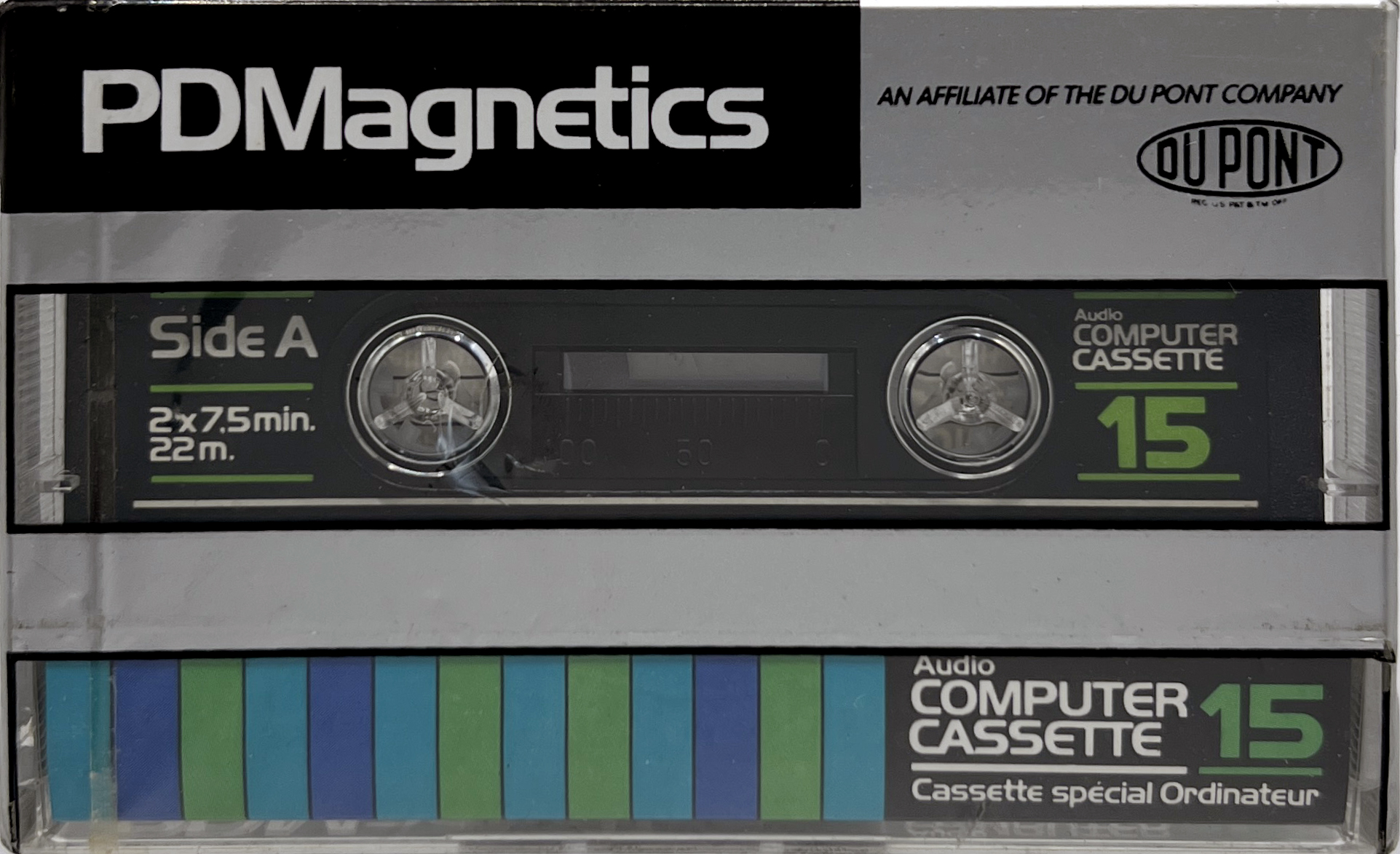 Compact Cassette PDM 15 Computer Cassette 1984 Europe