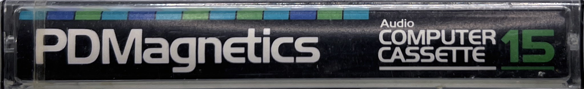 Compact Cassette PDM 15 Computer Cassette 1984 Europe