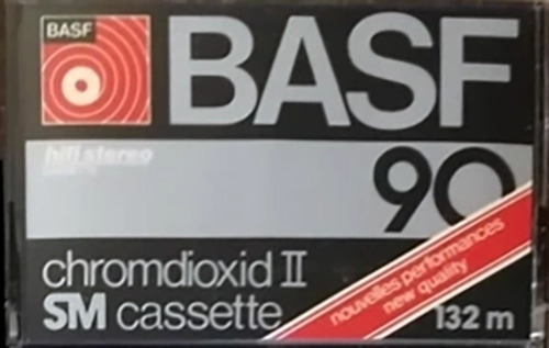 2 pack BASF Chromdioxid II 90 Type II Chrome 1979 UK