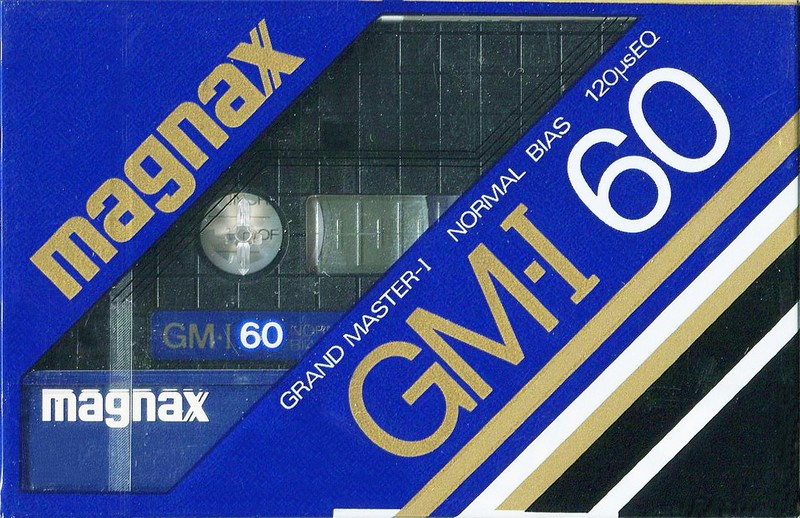 Compact Cassette Magnax GM-I 60 "Grand Master I" Type I Normal 1982 Japan