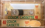 Compact Cassette Color cassette 46 Type I Normal Japan
