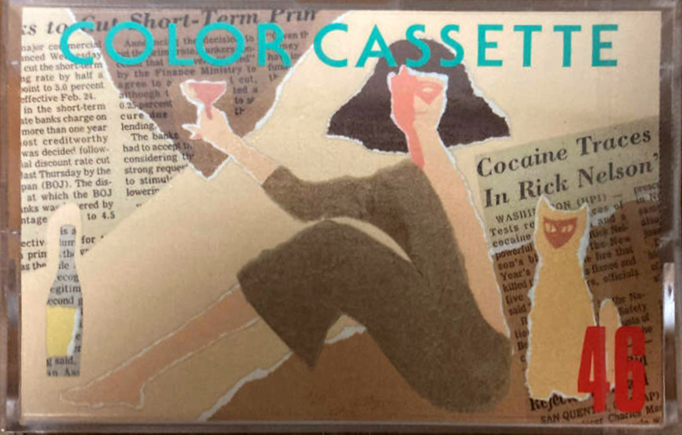 Compact Cassette Color cassette 46 Type I Normal Japan
