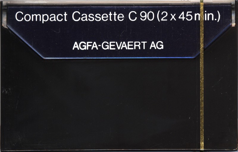 Compact Cassette AGFA High Energy 90 "Wide Spectrum" Type I Normal 1980 Europe