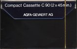 Compact Cassette AGFA High Energy 90 "Wide Spectrum" Type I Normal 1980 Europe