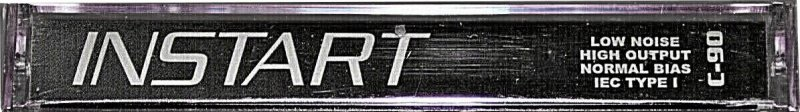 Compact Cassette Instart 90 Type I Normal USA
