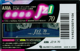 Compact Cassette AXIA J`z 1 70 "JZ1A 70" Type I Normal 1992 Japan