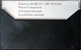 Compact Cassette GE / General Electric 60 Type I Normal 1975 Unknown Country
