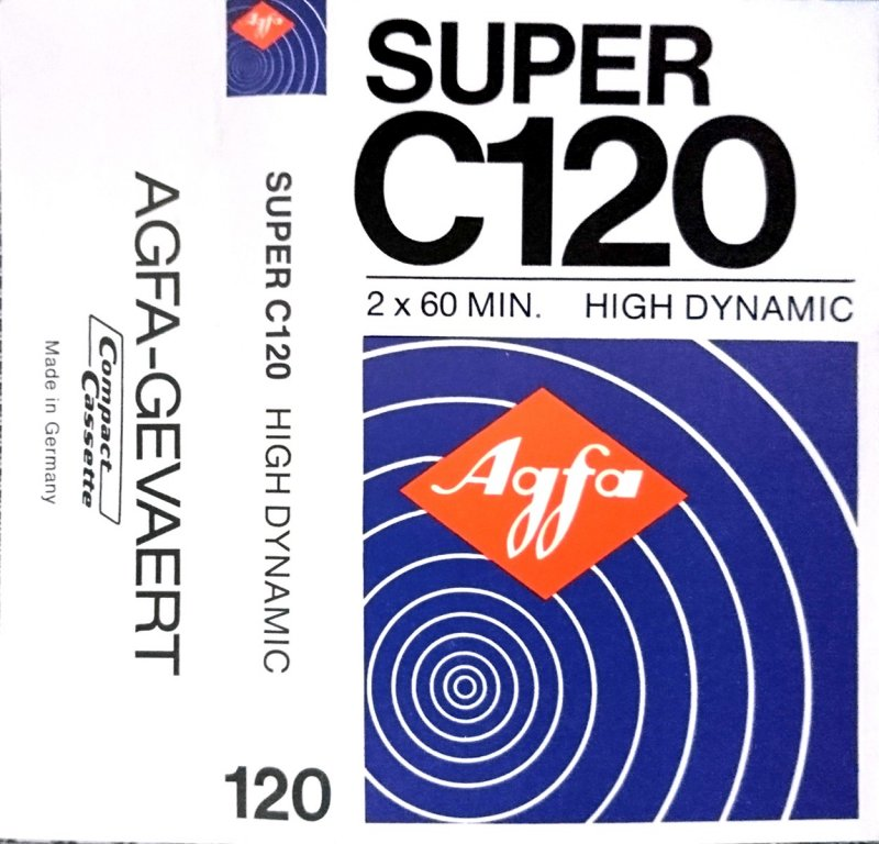 Compact Cassette: AGFA  - Super 120