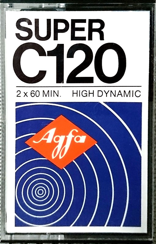 Compact Cassette AGFA Super 120 Type I Normal 1972 Europe