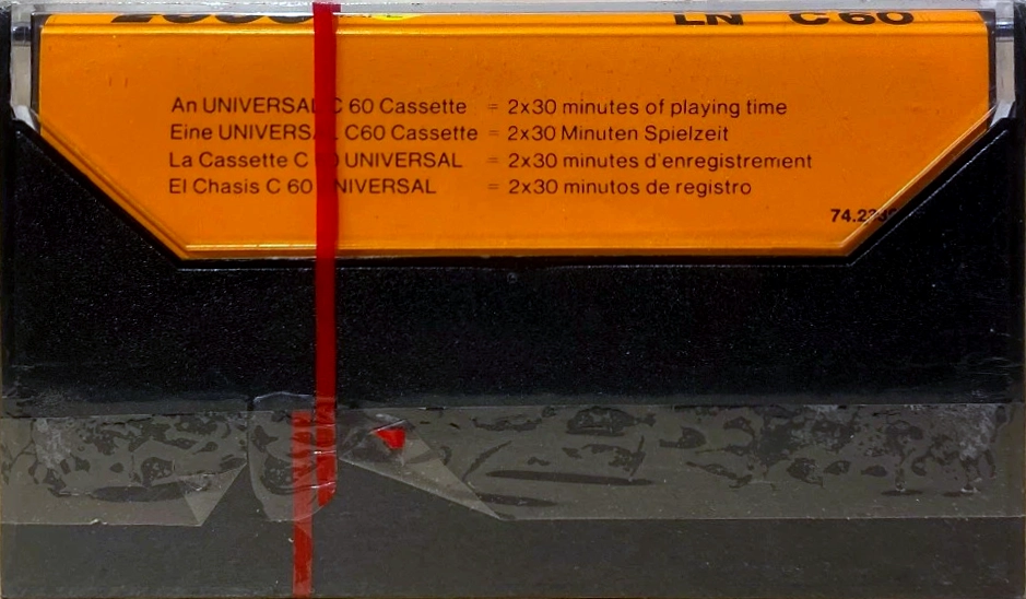 Compact Cassette Melodie 2000 LN 60 Type I Normal 1978 Europe