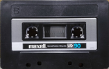 Compact Cassette Maxell UD 90 Type I Normal 1980 USA