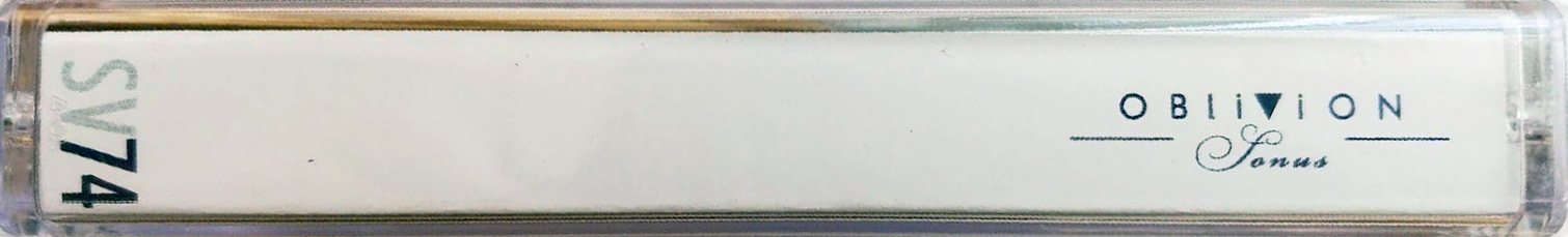 Compact Cassette CRUX Oblivion Sonus 74 "SV" Type I Normal 2022 Worldwide