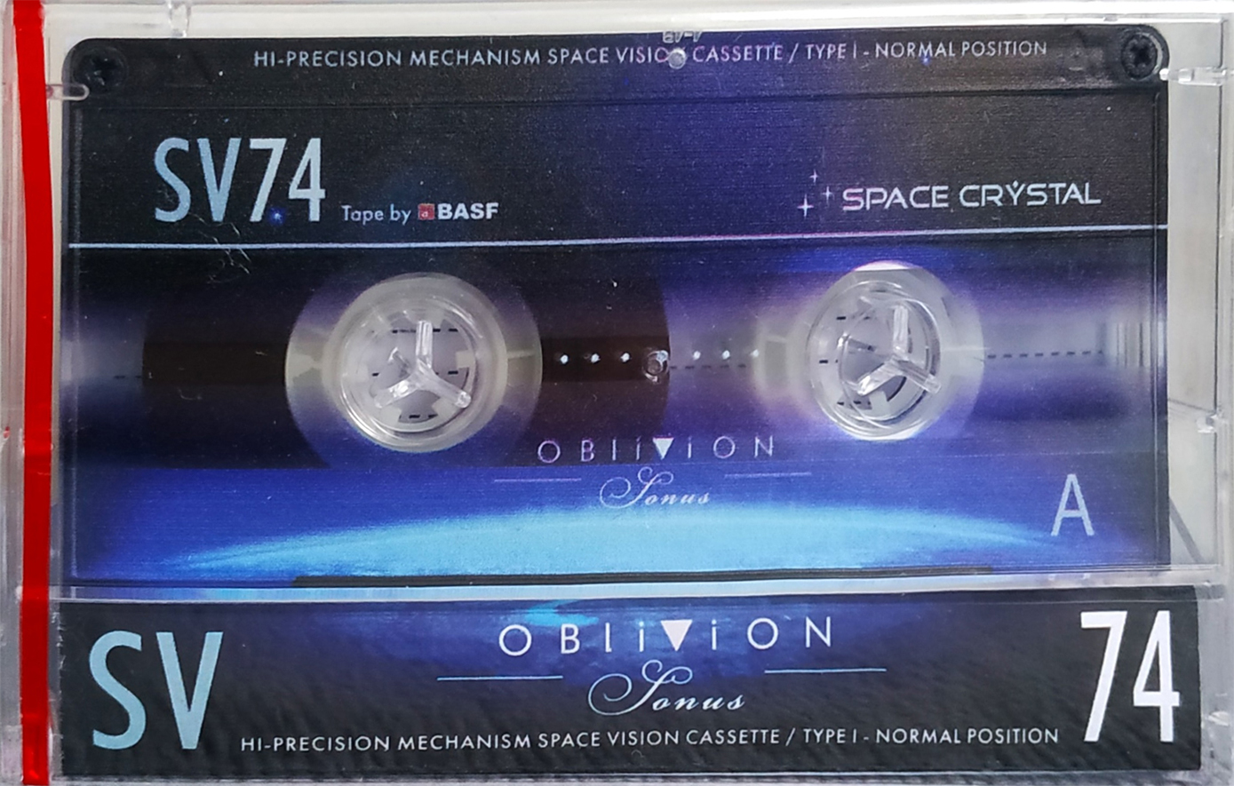 Compact Cassette CRUX Oblivion Sonus 74 "SV" Type I Normal 2022 Worldwide