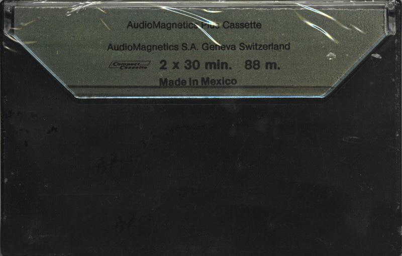 Compact Cassette Audio Magnetics Plus 60 Type I Normal 1979 Europe