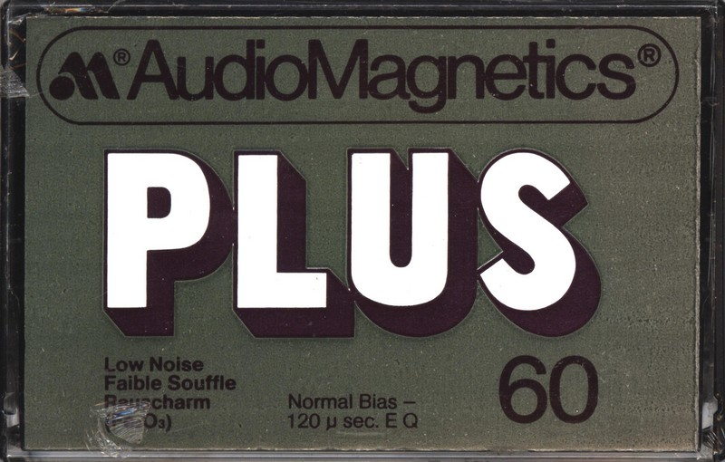 Compact Cassette Audio Magnetics Plus 60 Type I Normal 1979 Europe