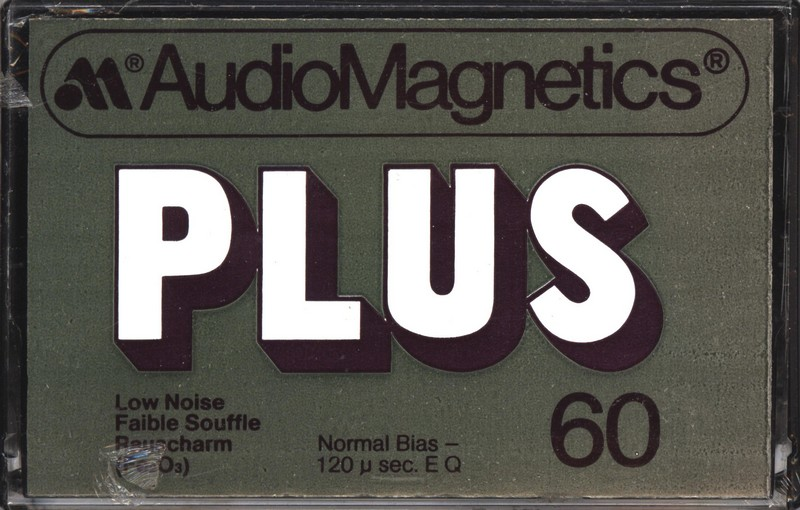 Compact Cassette:  Audio Magnetics - Plus 60