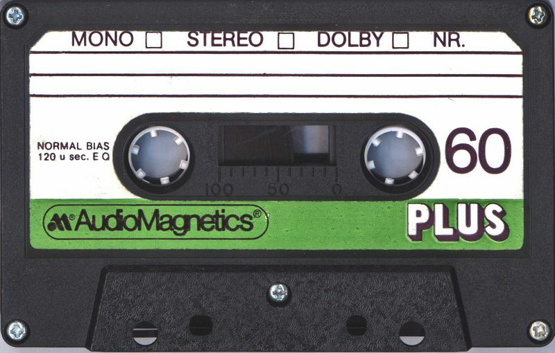 Compact Cassette:  Audio Magnetics - Plus 60